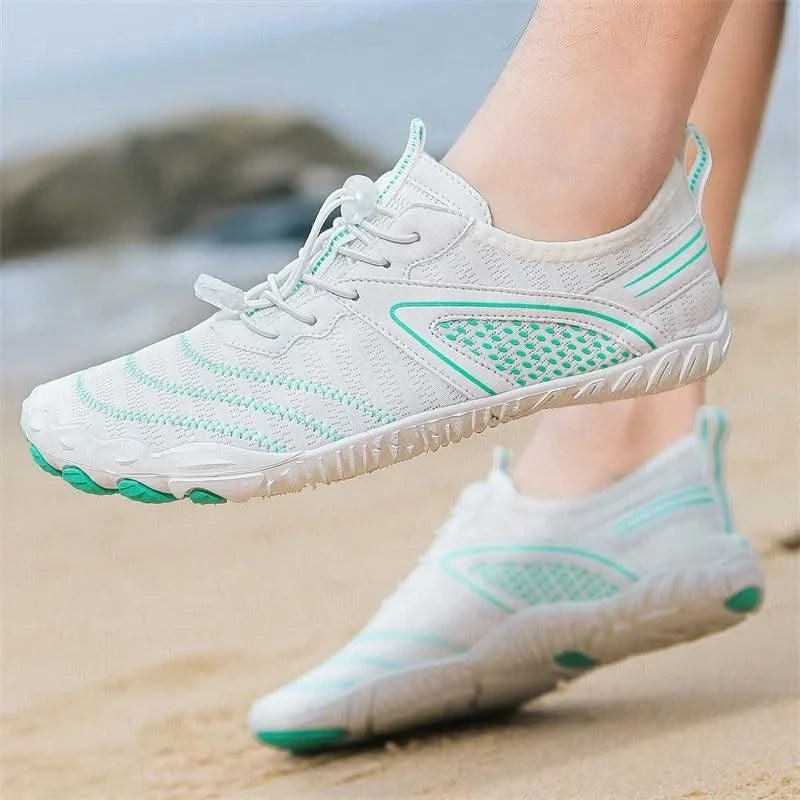 Women Water Shoes Wide Toe for Swim Kayak Lake Pool River Hiking Surfing Boating Fishing Diving Cruise Ship Essentials