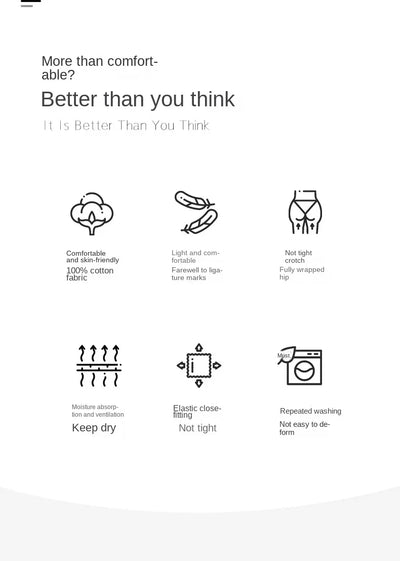 Panties For Menstruation Cotton Physiological Period Leak Proof Menstrual Panties Women Mid Waist Culotte Underwear Sexy Briefs