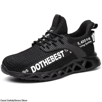 Safety Shoes Men For Work Sneakers Women Men Steel Toe Work Shoes Security Protective Shoes Lightweight Anti-Smash Anti-Puncture