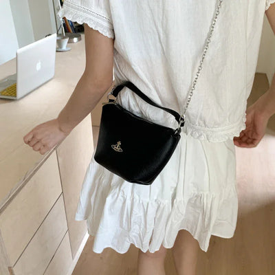 Designer Ladies Handbag Leather Tote Bag Women's Crossbody Shoulder Strap Elegant Classic Messenger Luxury Brand Fashion Item