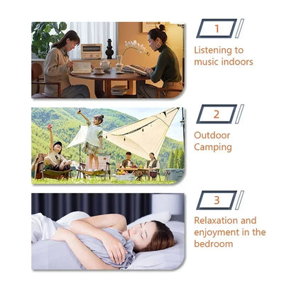 Bluetooth Speaker New Transparent Mech Audio TWS Two-Machine interconnection Rhythm Breathing Light 360° Stereo Surround