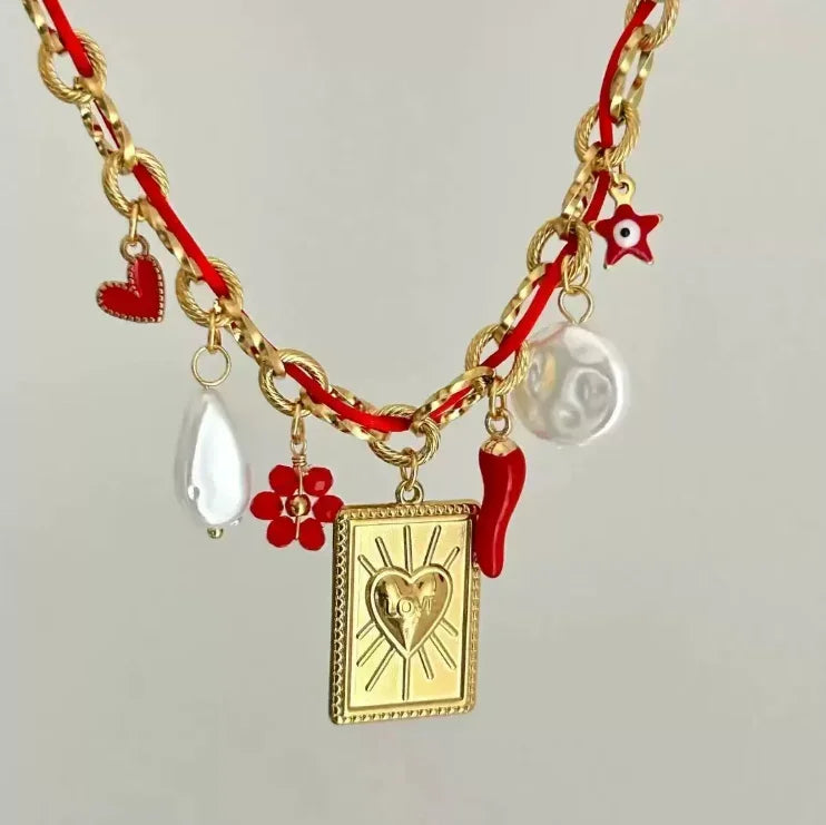 Handmade Scarf Choker Necklace for Women Girls New Fashion Fish Baroque Pearl Pendant Necklace Bohemian Vacation Necklace Gifts