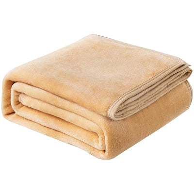 Fleece Blankets Single Twin Blanket For Bed Full Size Warm Blankets For Winter Cozy Breathable Blanket For Air Conditioning