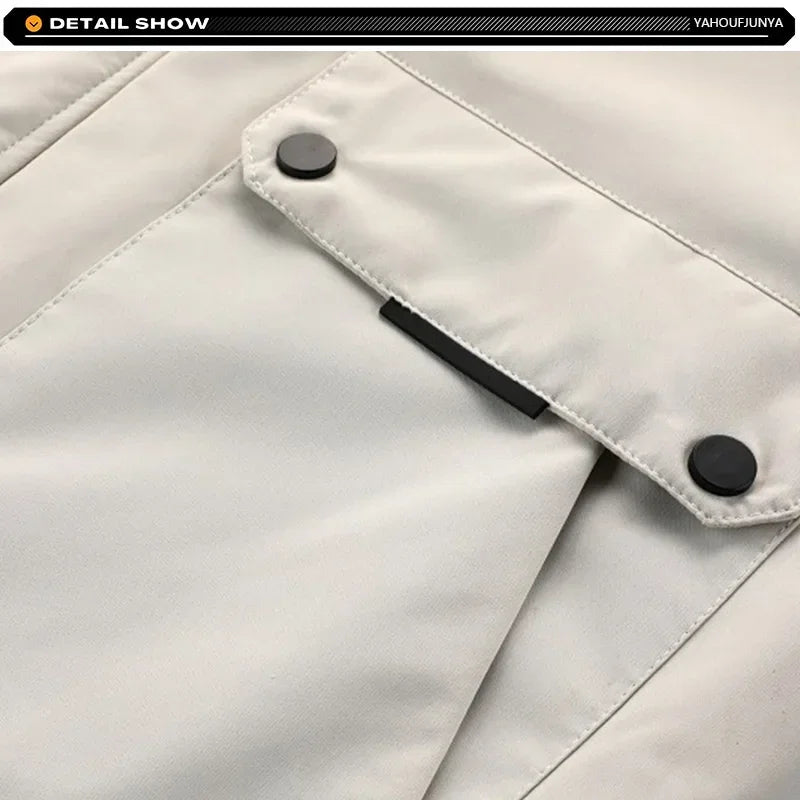 New Winter Men Outwear Fleece Warm Removable Hooded Hiking Jacket Men Outdoor Windproof Casual Fashion Jacket Coat Male Clothing