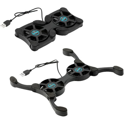 Cooler Stand Laptop Cooler Low Noise Cooling Portable Ultra Slim Gaming Laptop Cooling Pad Prevent Overheatin for 7-15 in Laptop