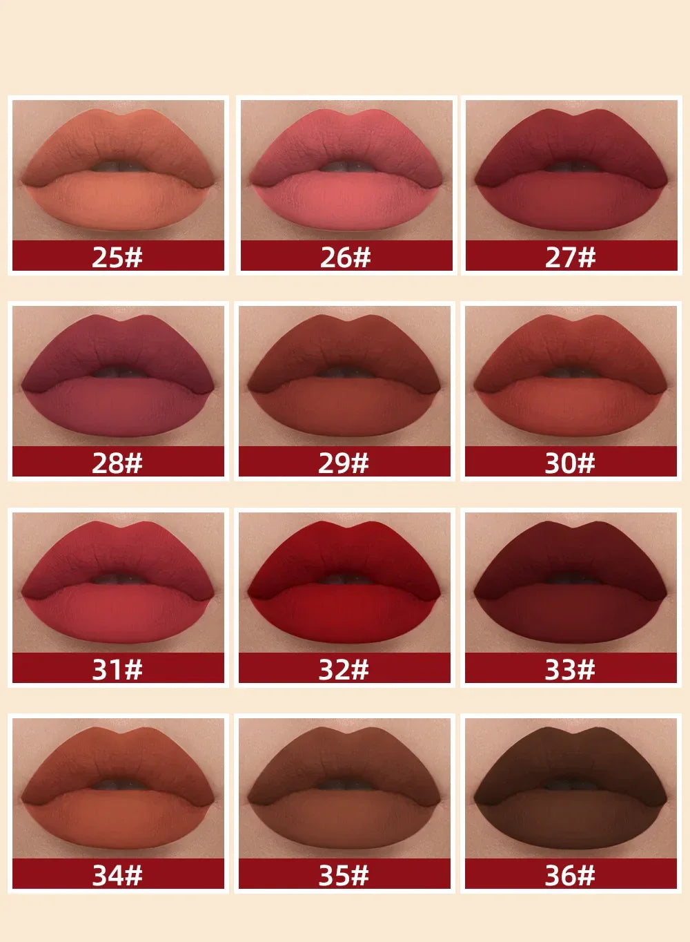 Luxury Matte Lip Gloss Set 12 Waterproof Shades Non Sticky Long Lasting Lipstick Kit For Daily Party Makeup