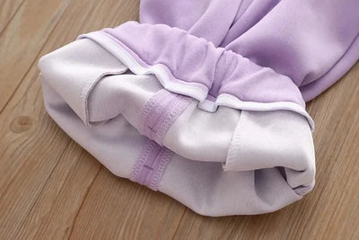 Cartoon Rabbit Long-Sleeved Sweater Two-Piece Baby girl clothes | Children's Spring and Autumn Clothes'