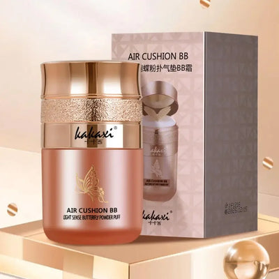 Butterfly Air Cushion BB Cream Cushion Beauty Cream Moisturizing Long Lasting Isolation Concealer BB Cream Liquid Foundation