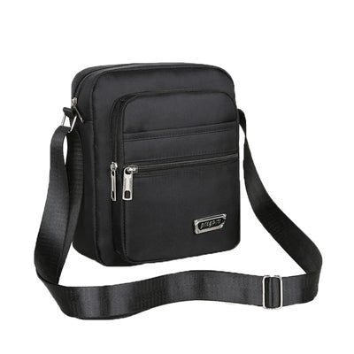 Men's Handbag Shoulder Messenger Bags Casual Canvas Travel Bag Waist Bag Multifunctional Waterproof Business Storage Bag Solid