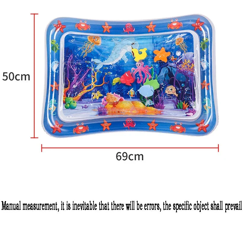 Water Mat for Babies Inflatable Activity Center, Baby Water Mat for 3 6 9 12 Months Infants Baby Toys for Toddlers, Promote Bab