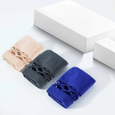 Sexy Women's Thong Panties Mid Waist Hollow G-Strings Lingerie Breathable Nylon Underwear Ladies Thongs Underpants