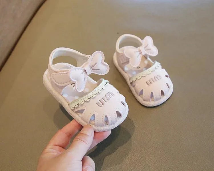 Children's  Bow Non-slip Sandals | Anti-Collision Baby Walking Shoes, Casual Shoes |Summer