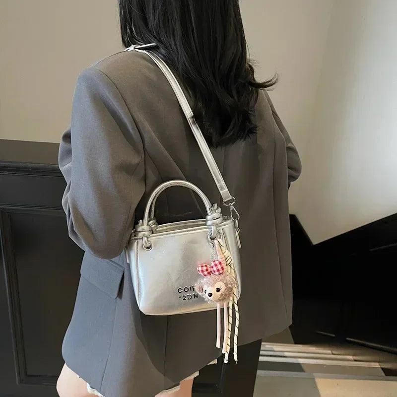 2025 unique women’s handbag designer shoulder purse minimalist bucket & square bag versatile crossbody for work