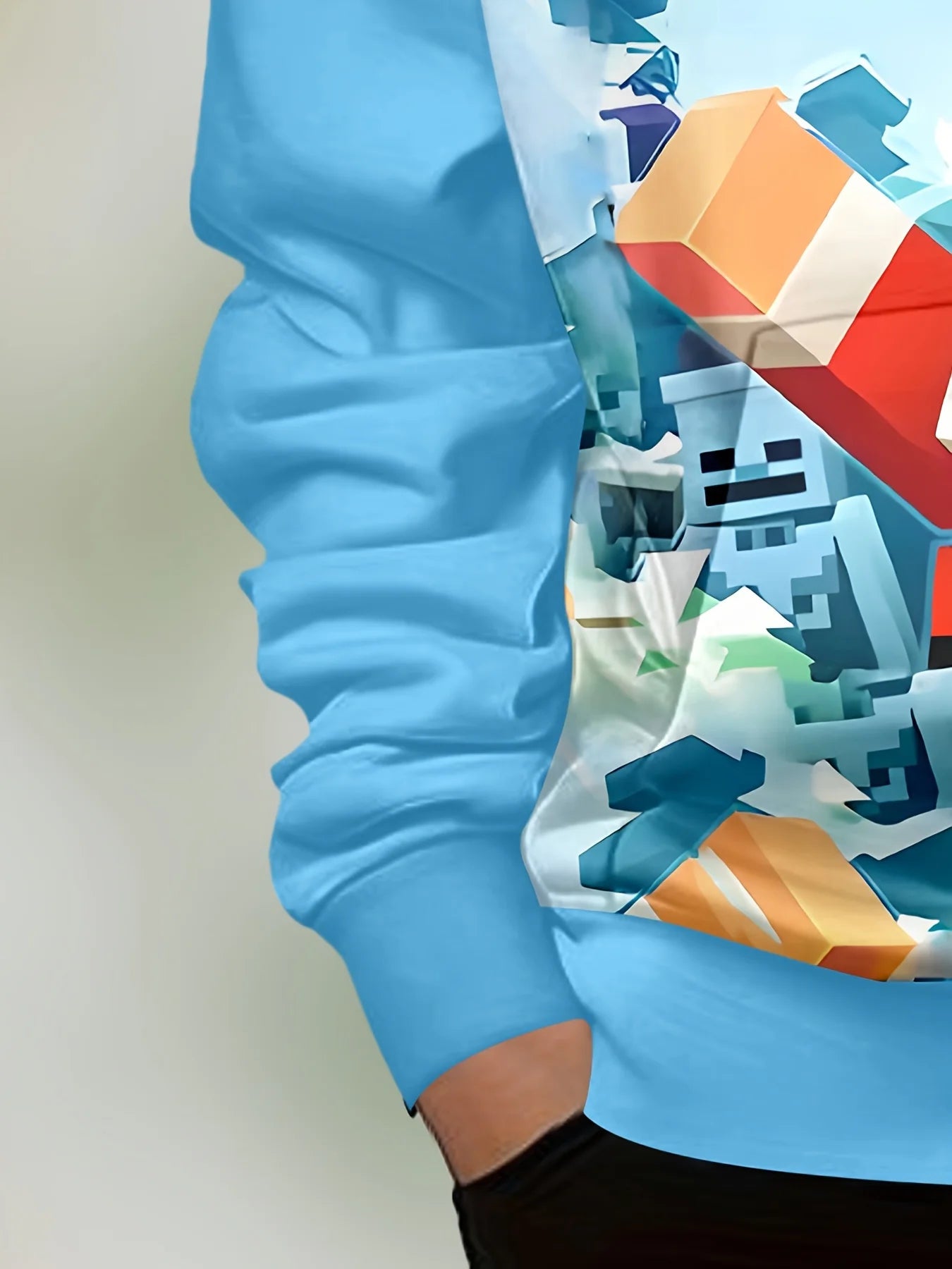 【Christmas Party Kids Wear】New Autumn Winter Children's Hooded Sweatshirt with Merry Christmas Print, for Sports and Daily Wear