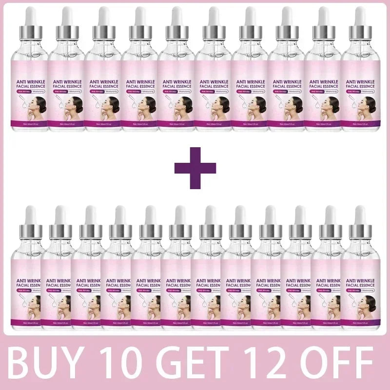 Effective Anti Wrinkle Aging Effect Remove Facial Wrinkles Serum Remover Brightening Skin Fade Melanin Anti Wrinkle Facial Serum