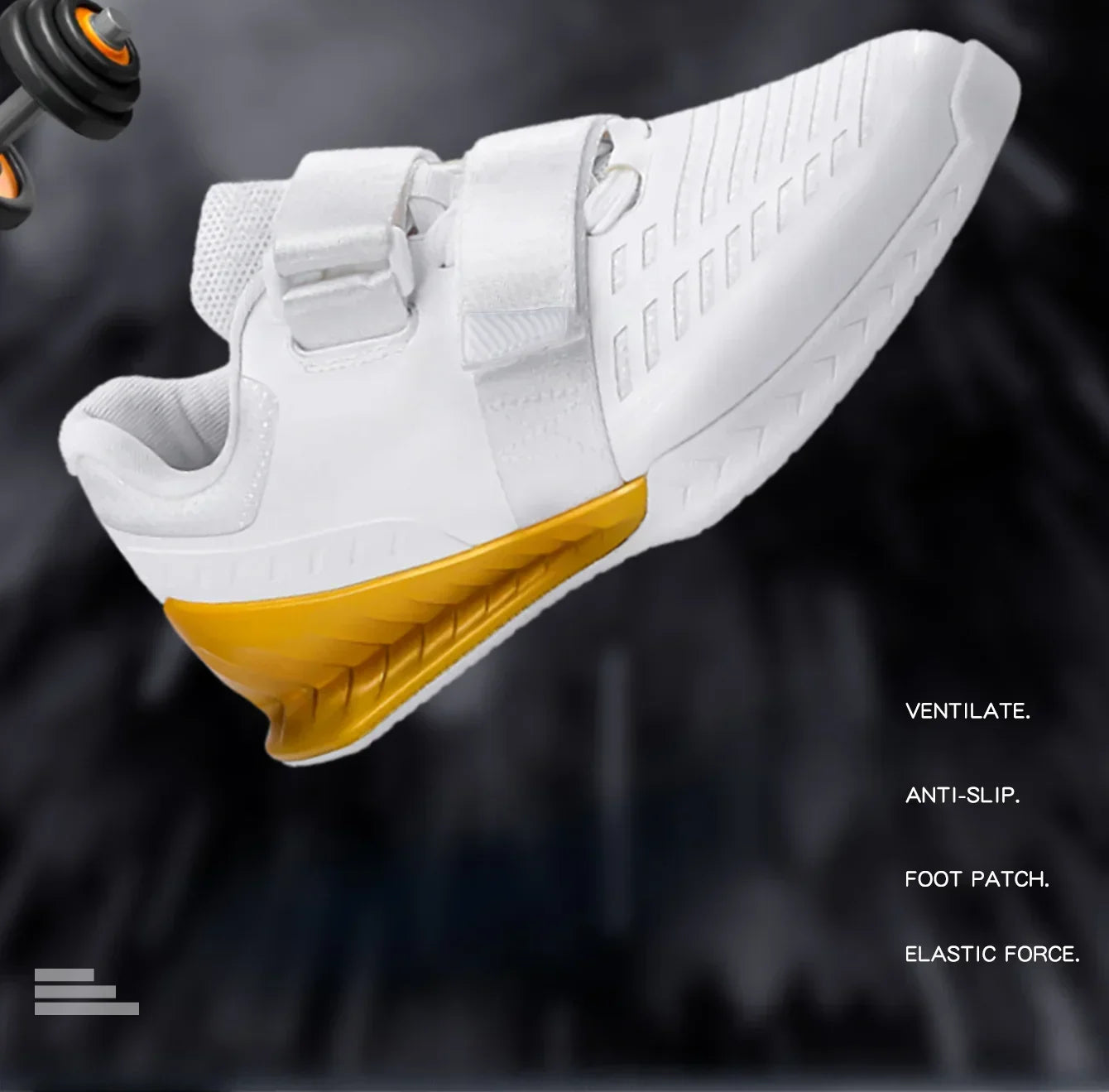 Athlete Athletic Shoes Indoor Comprehensive Training Shoes Weightlifting Shoes Stretch Hard Pull Deep Squat Shoes Breathable Men