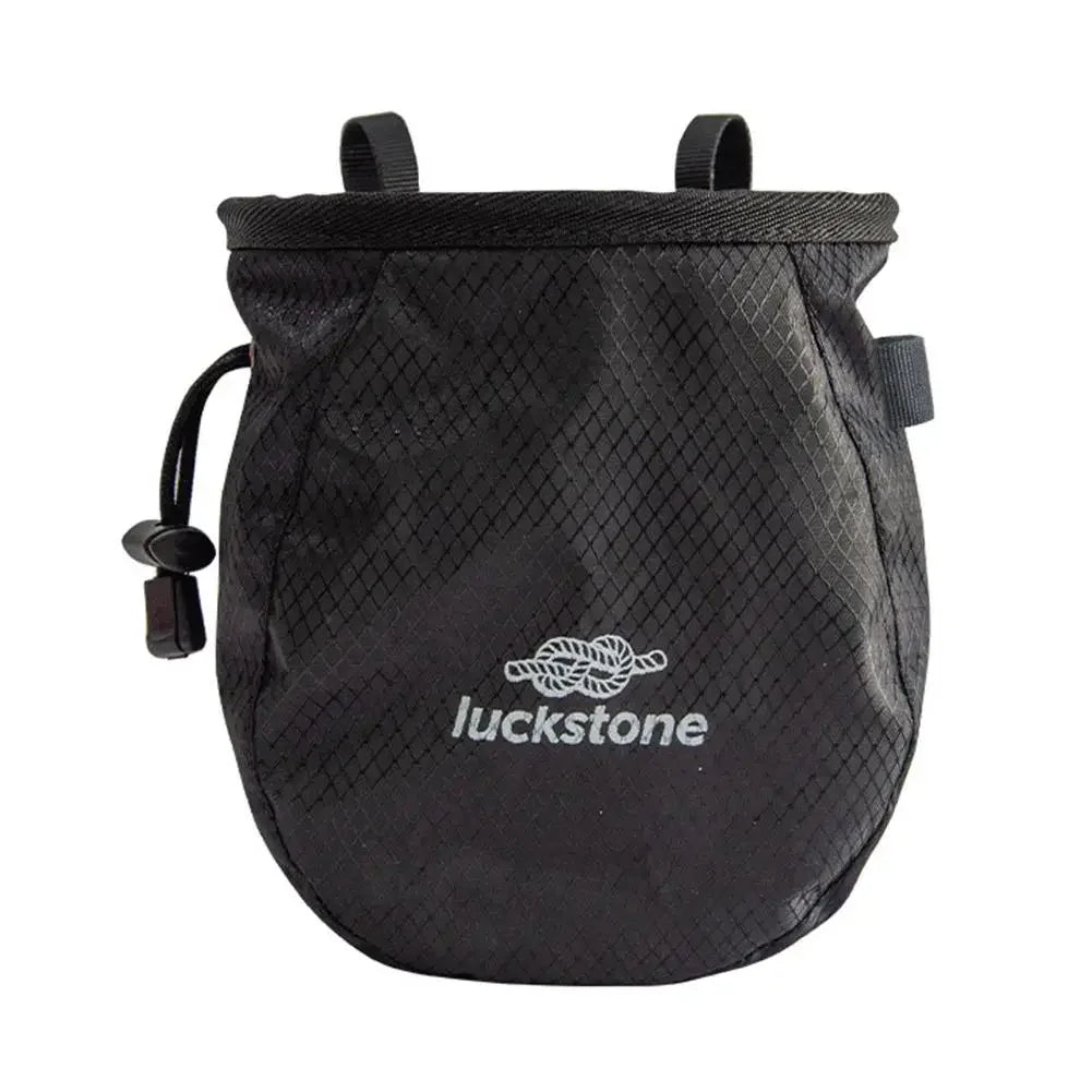Bouldering Chalk Bag Storage Pockets Rock Climbing Chalk Bag with Chalk Brush Magnesium Powder Bag for Climbing Weightlifting