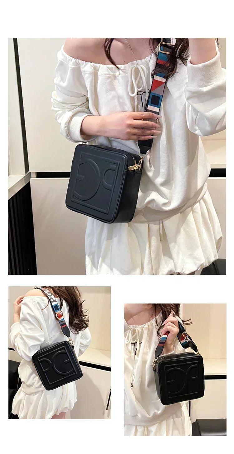 Classic designer shoulder bag for ladies - high-quality leather handbags versatile tote bags & chic crossbody