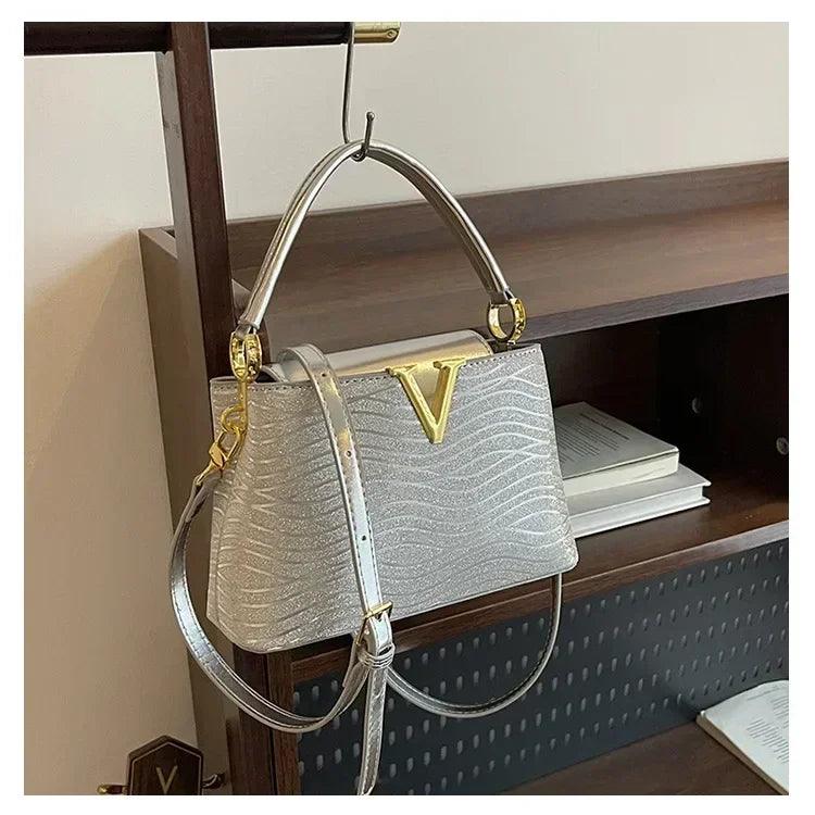 2025 new high-sense women’s designer handbag - feminine versatile large capacity for work & crossbody