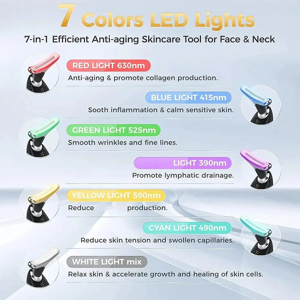 Anti Wrinkle Facial Massager Neck Face Beauty Device Skin Tighten Facial Lift Device Reduce Double Chin Skin Care Tool