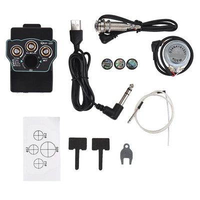 Guitar Pickup Classical Guitar Pickup Vibration Pickup BT Accompaniment Resonance Pickup 3-Band EQ Equalizer Acoustic