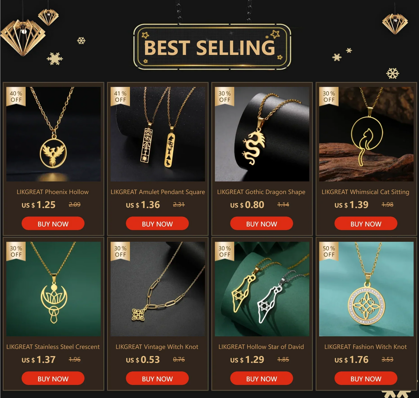 LIKGREAT Classic Sikhism Symbol Necklace Stainless Steel Sikh Khanda Necklaces Religious Protection Amulet Jewelry for Women Men