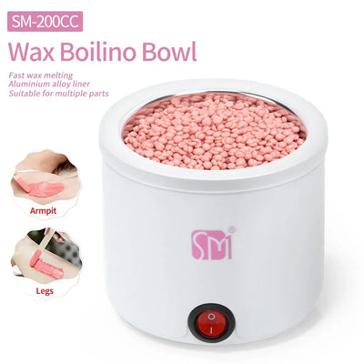 LINAMANDA Waxing Wax Warmer for Hair Removal Quick Heating wax Melt Warmer Easy to Use at Home Waxing Kit for Women Use