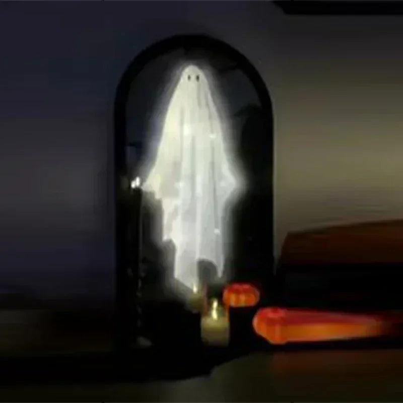 Halloween decorations gothic ghost holographic mirror novel mysterious home ornament party decor items interior