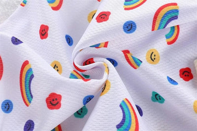 Summer Pet Dog Cooling Vest Cartoon Soft Clothing Summer Casual Shirts Small Medium Large Dogs Puppy French Bulldog Clothes