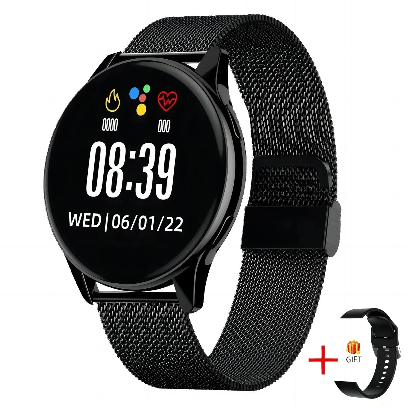 2025 Smartwatch Round AMOLED Display reloj hombre Wireless Bluetooth Smart Watches For Men Women Sleep Monitor For ios Android