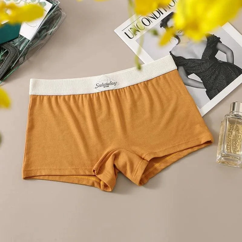 Women Boxers Underwear Mid-rise Ladies Safety Short Pants Female Seamless Underpants Breathable Boyshorts Sexy Panties Lingerie