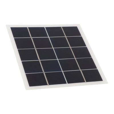 Outdoor Use 0-800MA Portable Solar Panel 7W Solar Panel Fine Workmanship Versatile Application For Home Lighting