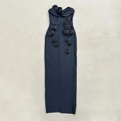 Pink Red Women Off the Shoulder Florals Bodycon