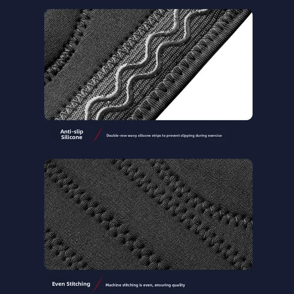 Ligament 4-spring Sports Kneepad Patella Shock Absorption Elastic Leg Brace Protector Safety Adjustable Fitness Knee Pad Men