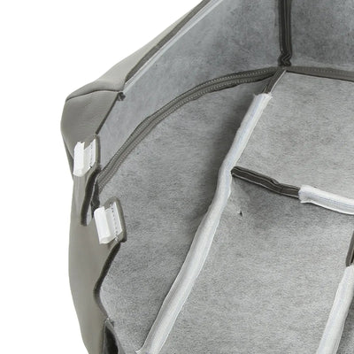 Seats Cushion Mat Easy Installation Soft Perfect Fit Driver Bottom for SEAT Cover Clear Texture Artificial Leather for car