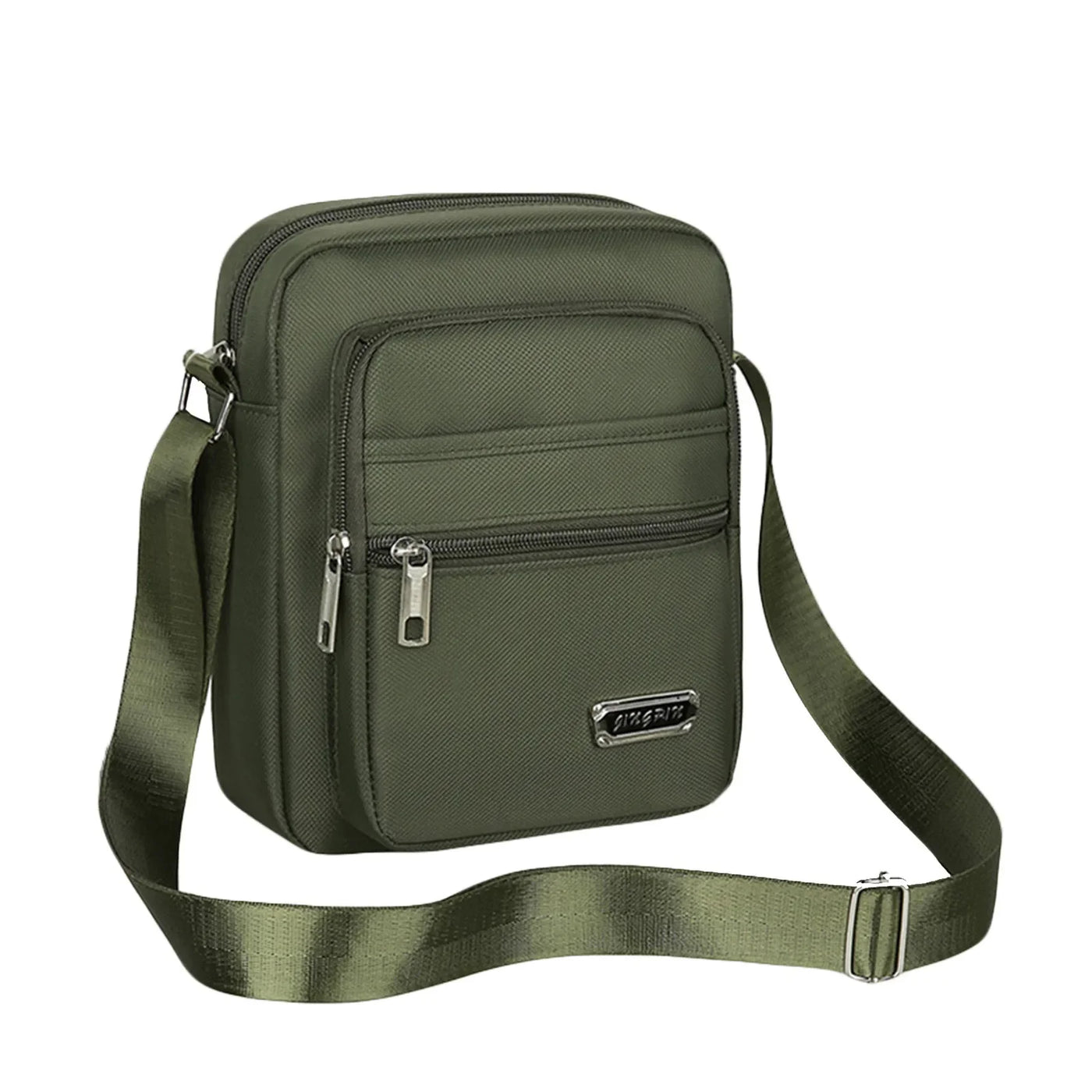 Men's Handbag Shoulder Messenger Bags Casual Canvas Travel Bag Waist Bag Multifunctional Waterproof Business Storage Bag Solid