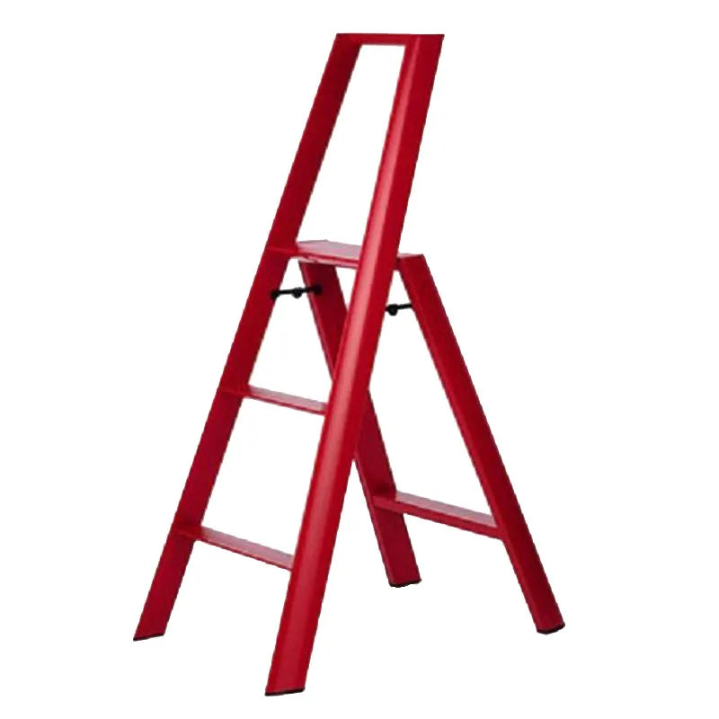 Household Folding Ladder Aluminum Alloy 3 Step Ladders Miltifunctional Climbing Tools Portable Extendable Herringbone Ladders