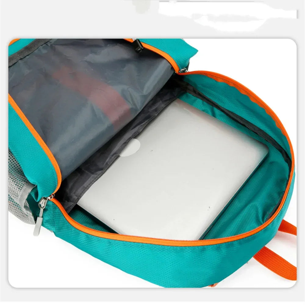 Men's Mountain Riding Backpack Ultra-light Multi-functional Leisure Foldable Backpack Large Capacity Travel Bag