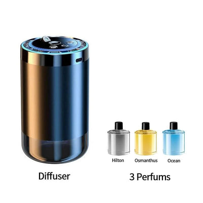 Car Air Humidifier Fragrance Diffuser Car Air Fresheners Perfume Essential Oil Diffuser Odor Eliminator Removing Humidifier