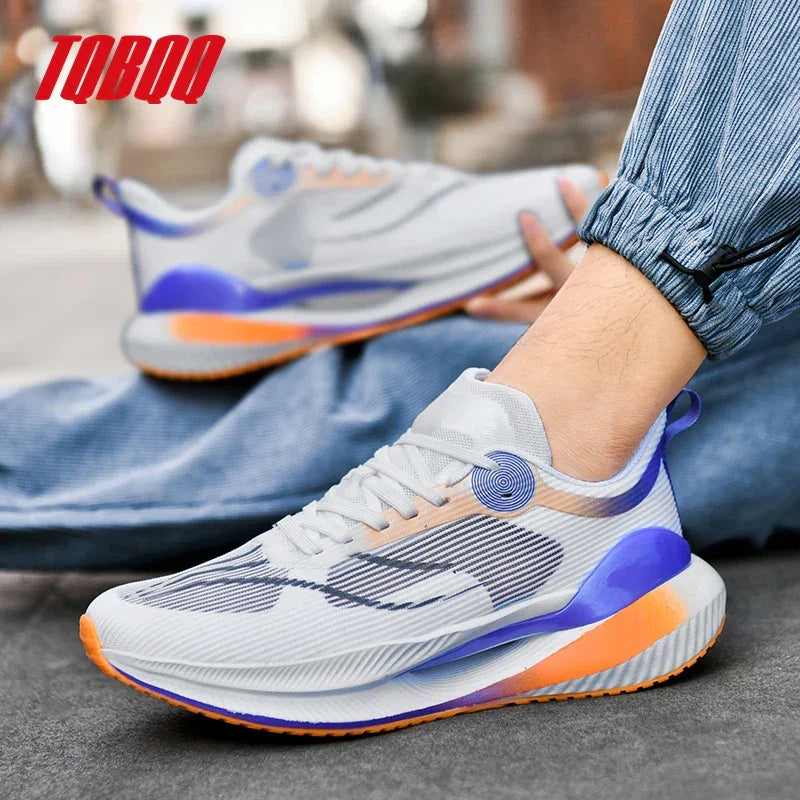 Women's Running Shoes Breathable Mesh Men's Jogging Sneakers Cushioned Arch Support Walking Shoes for Fitness Yoga Non-Slip