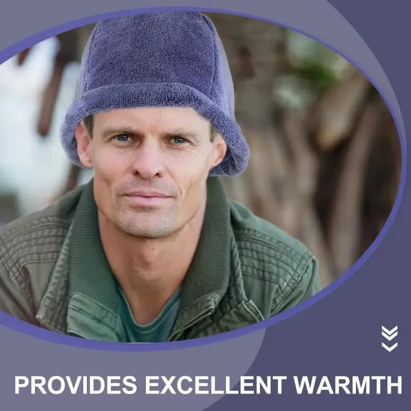 Coral Fleece Fisherman Hat Sauna Bath Headwear Shower Cap Bathroom Supplies Felt Sauna Hat Steam Room Cap Household Merchandises