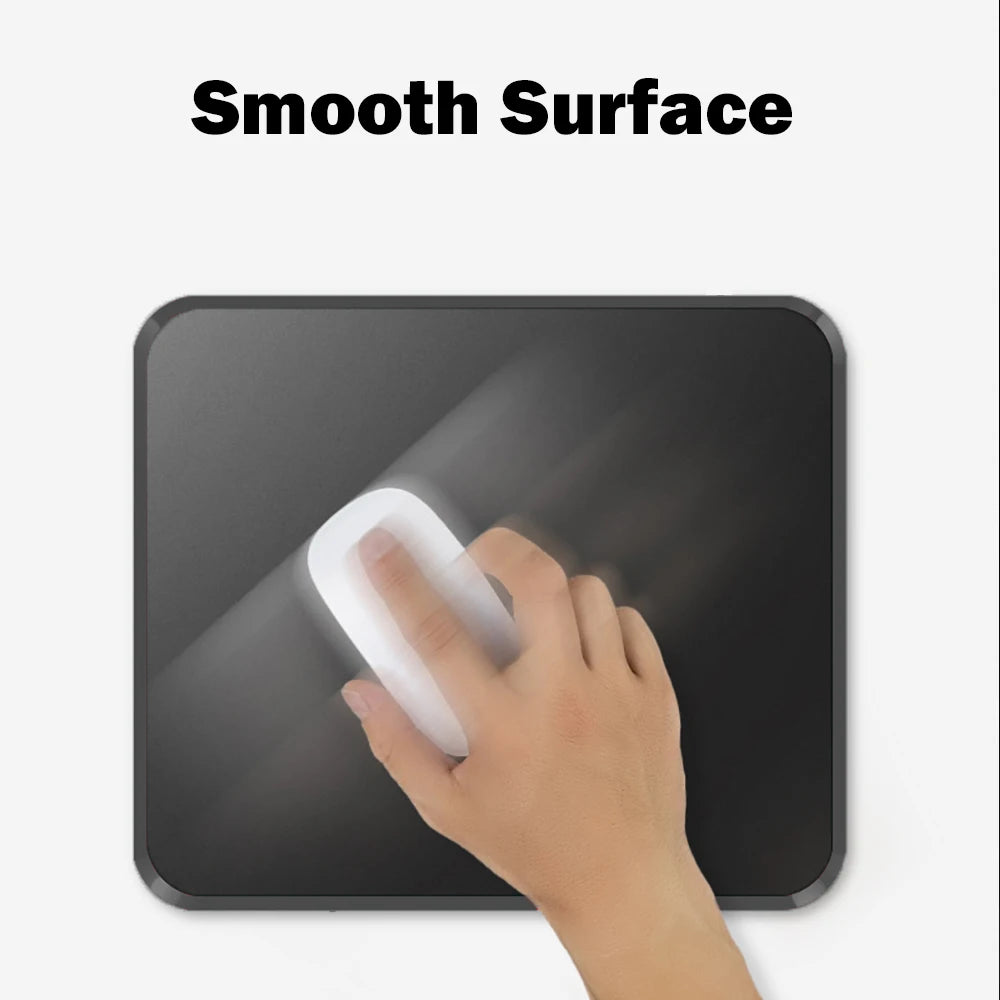 Gaming Hard Mouse Pad Smooth Surface Double-side Durable Washable Resin PU Material Pad with Anti-slip Mats Fast Shipping