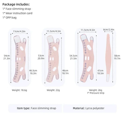 Face Slimming Bandage Women Face Lifting Belt V Line Shaper Chin Cheek Lift Up Anti Wrinkle Strap Facial Beauty Skin Care Tools
