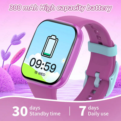 Smart Watch Sports Fitness Kids Clock 2025 Children Watches For Girls Boys Gift Electronic Bracelet Digital Wristwatch Men Women