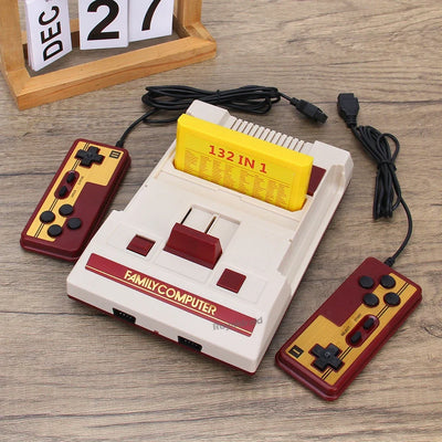 NEW 8Bit Video Game Consol Built-in 500 Classic Games Family Computer TV Game Console Support Game Cartridge For FC Retro Gaming