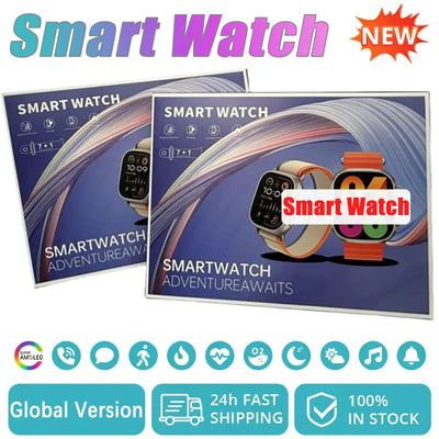 2025 New Smart Watch with Heart Rate Tracker and Sleep Monitor, Dustproof and Waterproof Features for Active Lifestyles