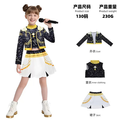 Live Cosplay Server Costume for Anime/Movie Fans - High-Quality Role-Play Outfit for Conventions, Streamers & Themed Events