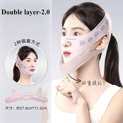 Face Slimming Bandage Women Face Lifting V Line Shaper Chin Cheek Lift Up Belt Anti Wrinkle Strap Facial Beauty Skin Care Tools