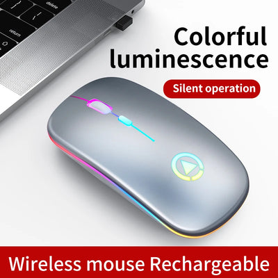 New Rechargeable Wireless Gaming Mouse Portable Ergonomic Quiet And Magical Suitable For Portable Computers Laptop PC