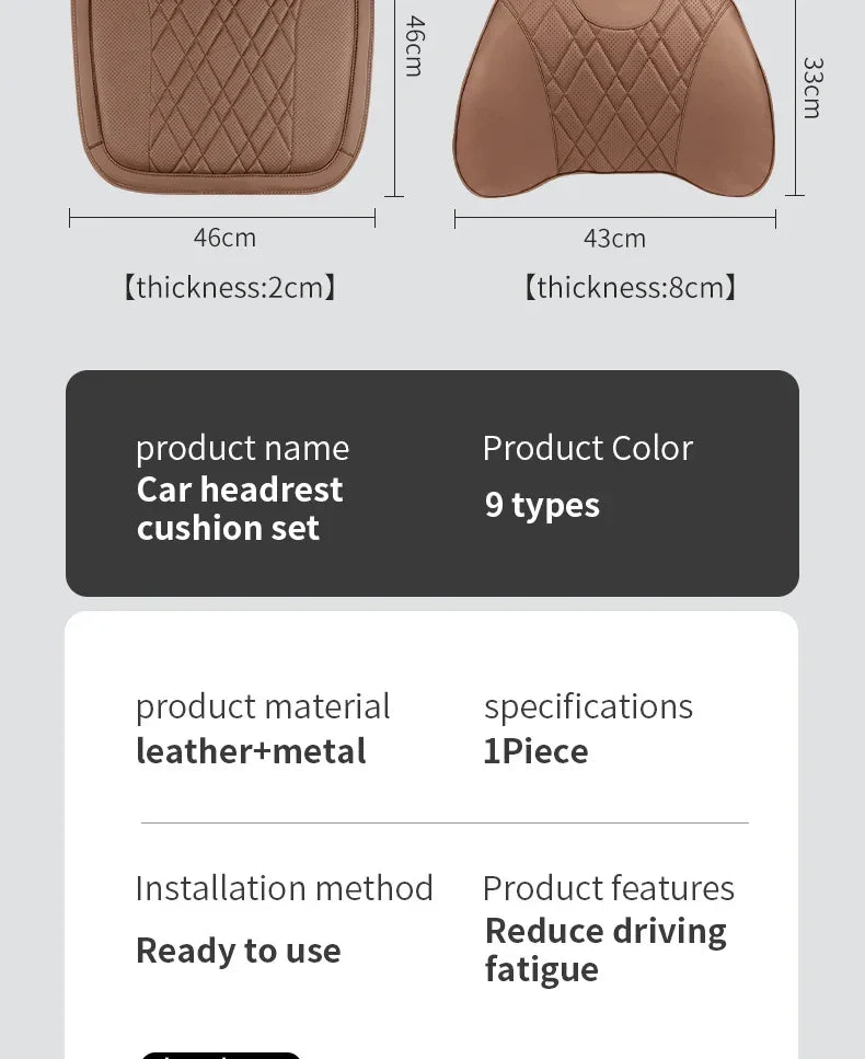 Car Seat Cushion Sitting Cushion For Lincoln Zephyr Corsair Nautilus Aviator Navigator Continental MKZ MKC For Cars Accessories